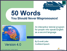 50 words you should never mispronounce!