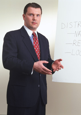 student standing